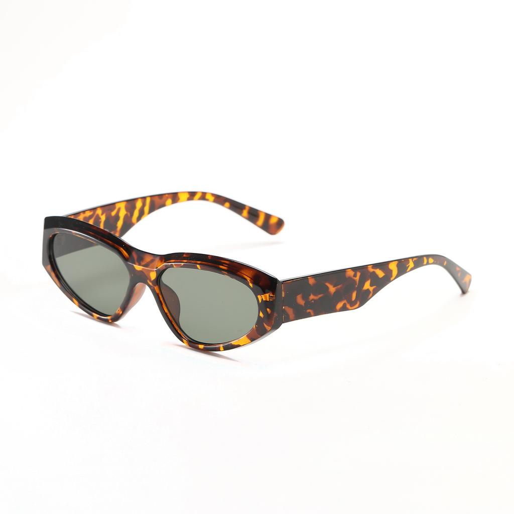 Glasses 95115 Autumn Cat Eyes Tortoiseshell Frame Jelly Pilot Sunglasses, Sunglasses