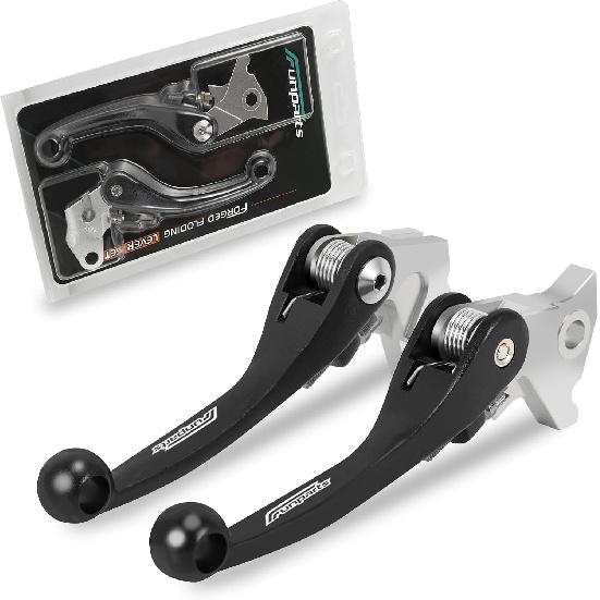 Dirt Bike Brake Clutch Lever Set,Pivot Adjustable Titanium Alloy for TW 200 TW200 91-23 XT250 08-23 TTR 125 TTR125 L/LE 00-23 WR250R 07-20 WR250X