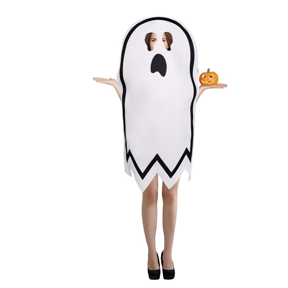 New Halloween cos costume ghost Y A Piao role-playing costume, horror funny sponge costume stage play costume