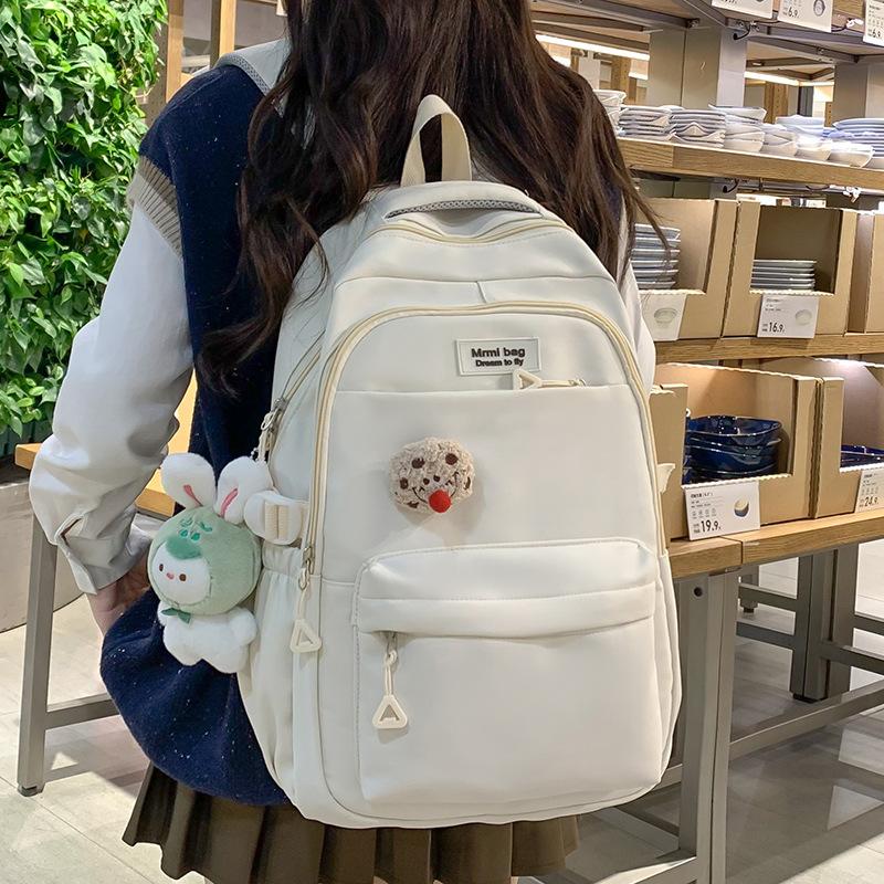 Primary School Girl Ins Wind College Student Backpack Male High School Student Junior High School Student Backpack