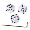 3 Color Fashion Dices Shaped Electric Guitar Volume Control Knobs Guitar Knobs