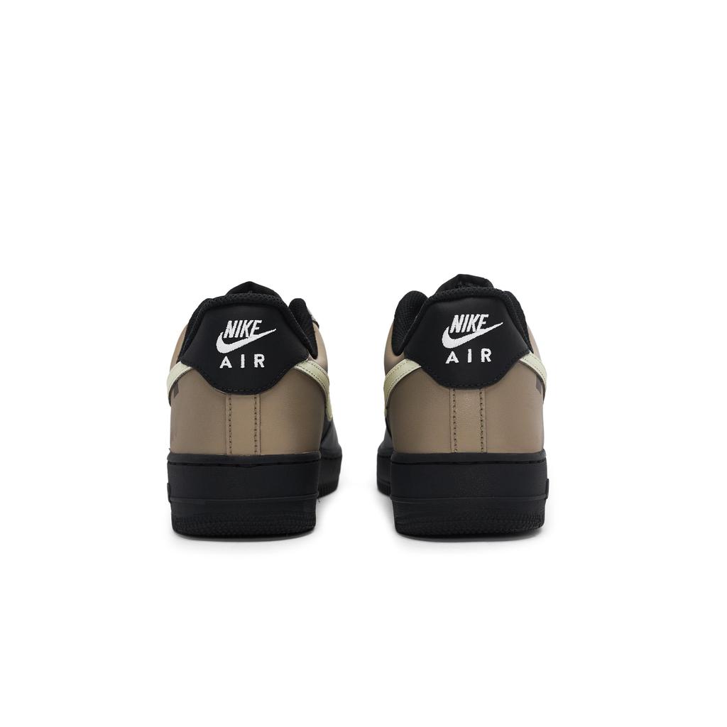 Nike Air Force 1 Skateboard Shoes Unisex Low top Black/Grey/Rice/Brown FZ0627-010(Team1189-)