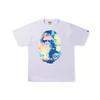 Bape Tie Dye Big Ape Head Tee 1I30-110-036