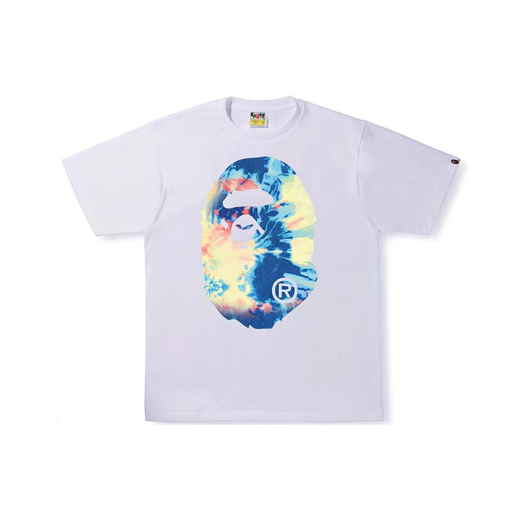 Bape Tie Dye Big Ape Head Tee 1I30-110-036