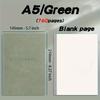 A5 760 Page Notebook -Ultra Thick Blank Journal for Sketching & Doodling, Artificial Leather Soft Cover Gift for Students Adults