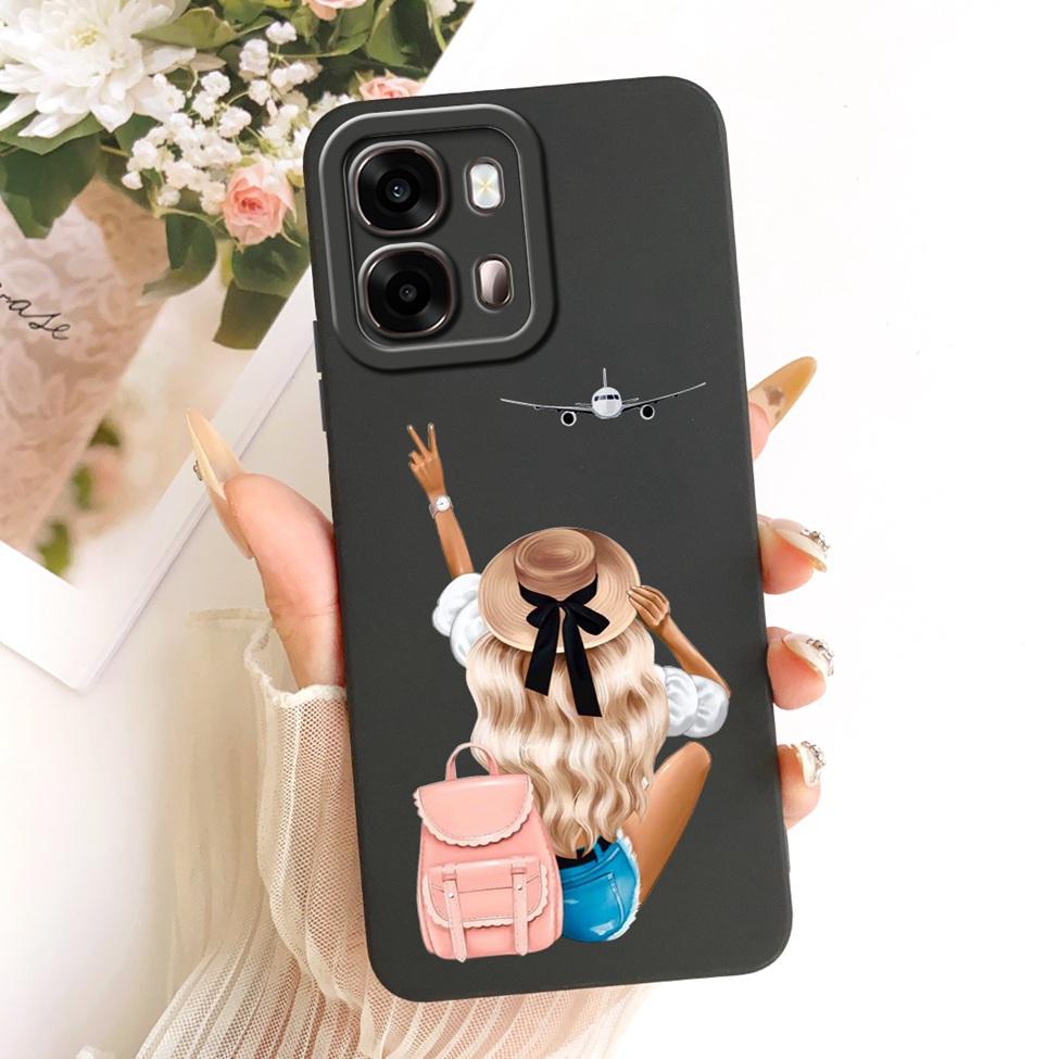 For Oppo A6s 5G CPH2789 Cover For Oppo A6s 4G CPH2815 Casing Silicone Luxury Fashion Kawaii Cute Painted Shockproof Phone Case