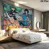 Onepunch Man Wall Tapestry Aesthetic Wall Hanging Printed Fabric Blanket Decorative Tapestries For Bedroom Living Room Home Decor