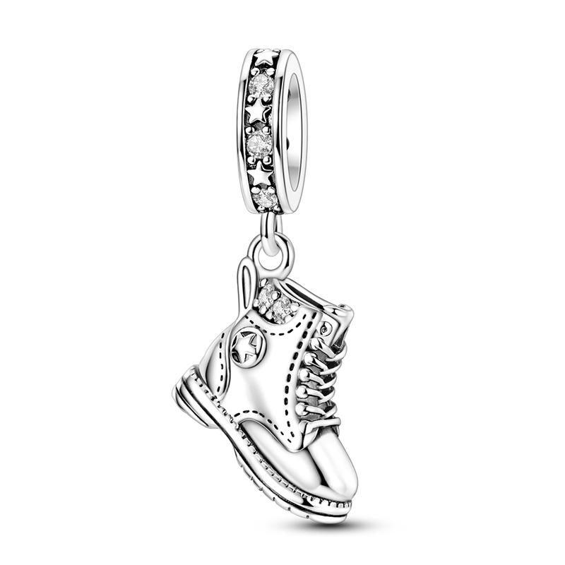 925 Silver Welcome To Colorless And Minimalist World Skull Charms Bead For Women Fit Bracelet DIY Jewelry Gift