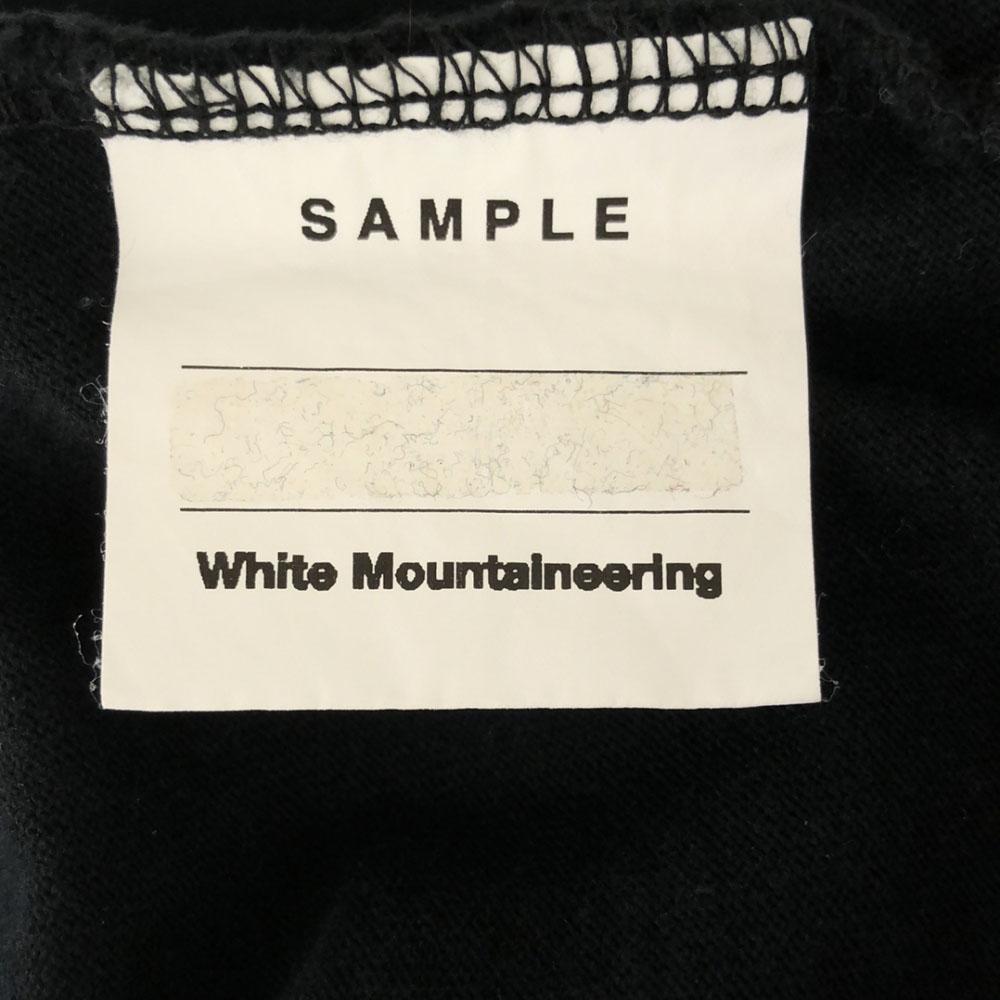 WHITE MOUNTAINEERING Print Long Sleeve T-shirt 2 Black Ron T Men's Used