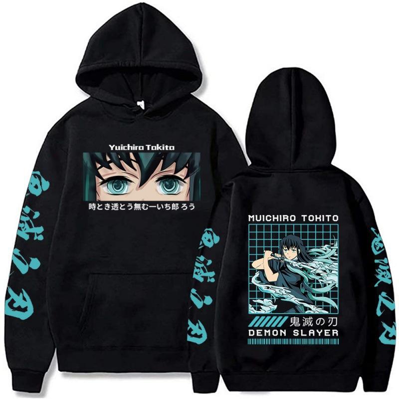 Tanjiro Kamado Japanese Animation Hoodie Fashion Design Men Women Sweatshirt Fleece Oversized Couples Streetwear Hoodies