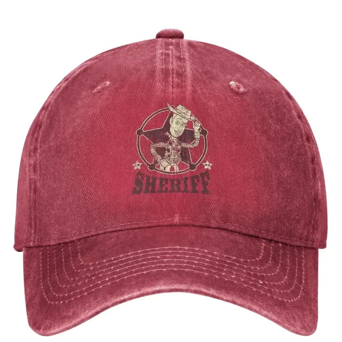 

Pixar Vintage Retro Woody Sheriff Baseball Cap Casual Couple Women Trucker Hat SunProof Hiking Fishing Baseball Caps One Size