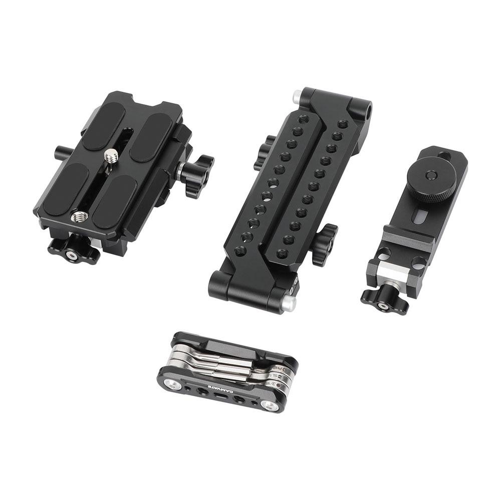 HDRIG Adjustable Quick Release Camera Cage for Sony, Canon, Nikon, Panasonic DSLR Cameras 3868