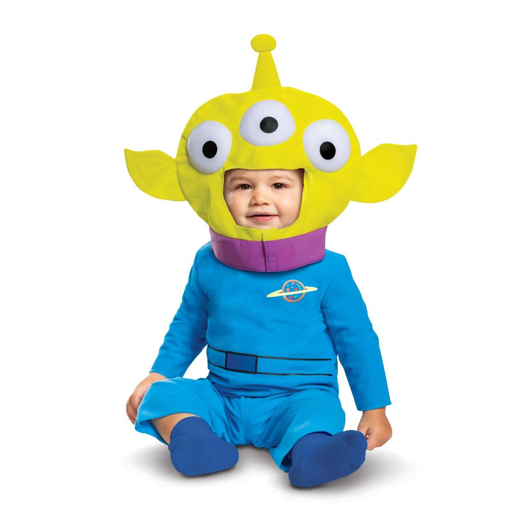 Baby Disney Costume Cosplay Toy Story Alien Green Costume for Babies (Little Men)