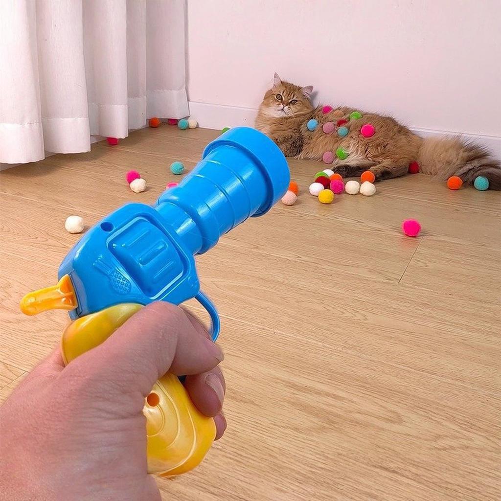 MeoHui Ball Toy , Balls Toy, Plush Fuzzy Balls Toy for Cats with 1 ,Funny Interactive Toys