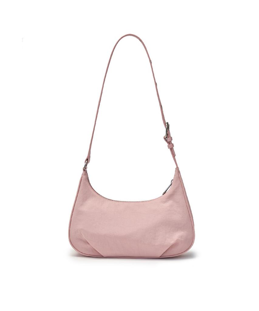 Mlb Basic Vintage Nylon Hobo Bag Bos (L.Pink)