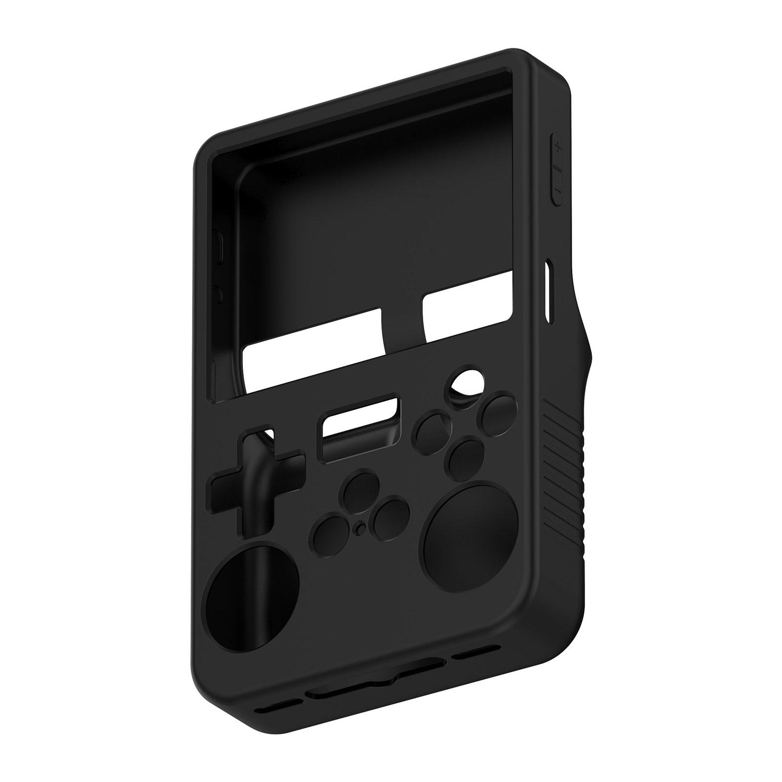 

Пылезащитный корпус геймпада Силиконовый защитный чехол для R36S Защита от царапин Корпус Игровая консоль Водонепроницаемый защитный чехол чёрный