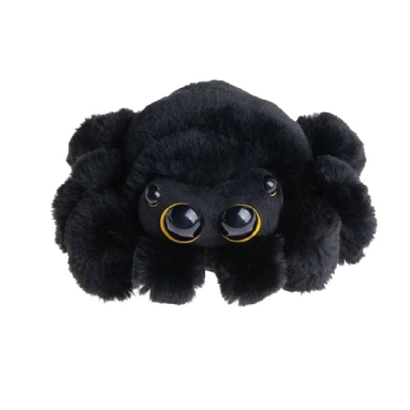 

Плюшева іграшка Павук Лукас Чорний Імітаційна лялька комахи Подарунок для дивана Декорація жовтий