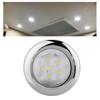 For Marine Boat Yacht 6 LED Light Dome Light Lamp 12V DC Stainless Steel White