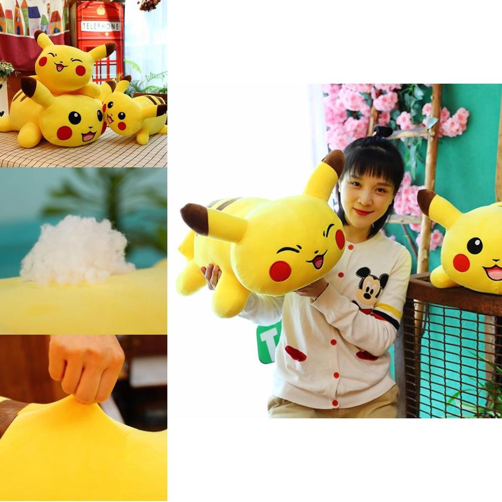 Peluche Pikachu Extra Morbido Cristallo Ultra Morbido Giocattolo Perfetto dei Cartoni Animati