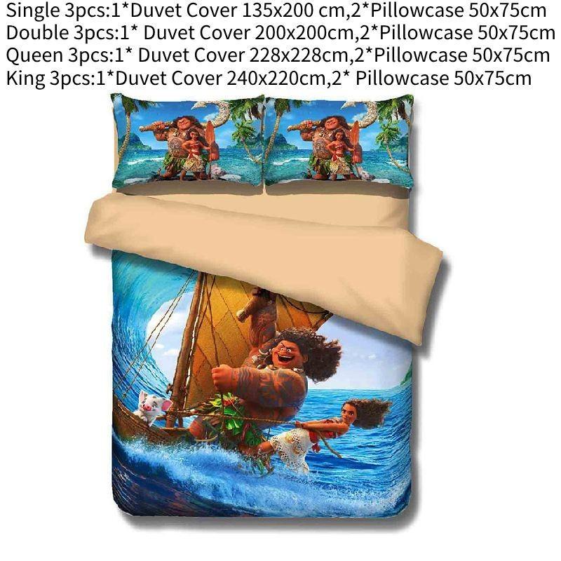 Stylish 3d Bed Sheet Set High Definition Digital Print Modern Minimalist Design