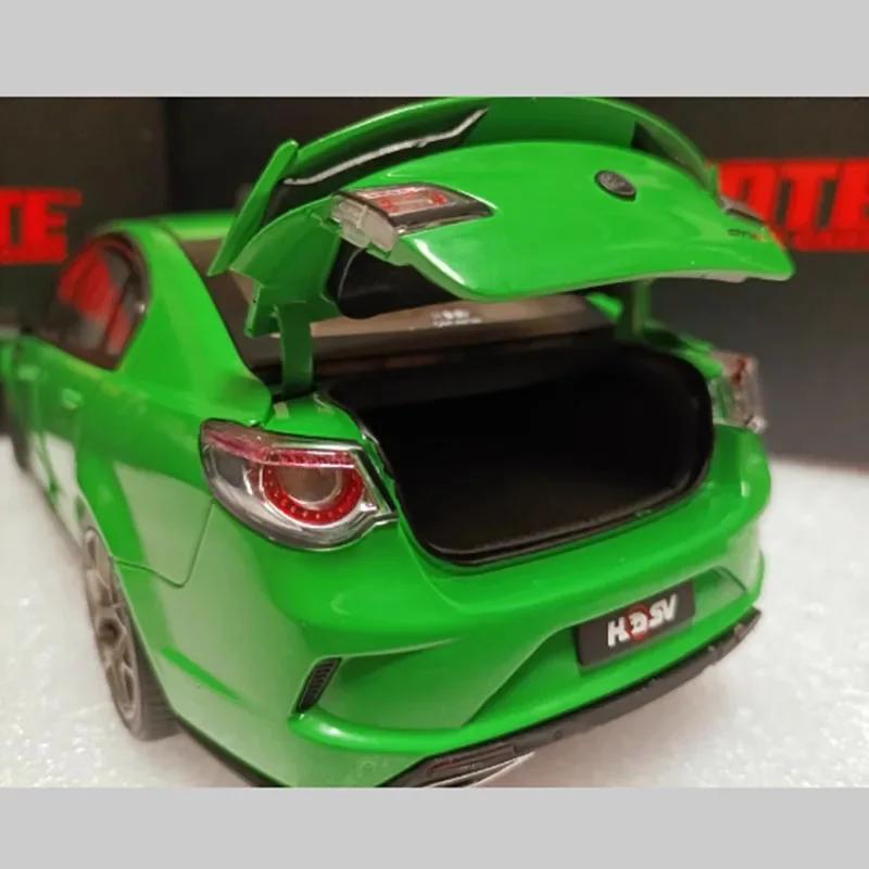 Diecast Alloy 1:18 Scale Holden HSV GTSR HERON Green Simulation Sedan Model Collection Display Ornament Toy Gift-No certificate