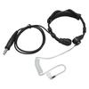 U94 PTT Adapter Hands Free Push to Talk Military Adapter Cable with Throat Mic Earpiece for Alan