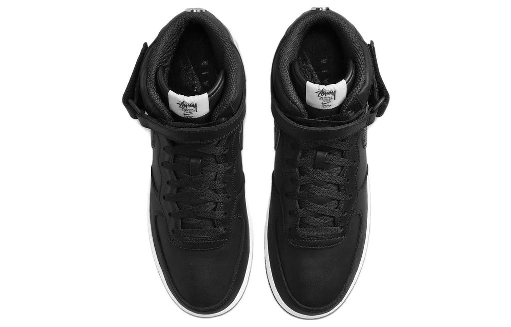 Nike X Stussy Air Force 1 Mid 'Black Snakeskin' DJ7840-001
