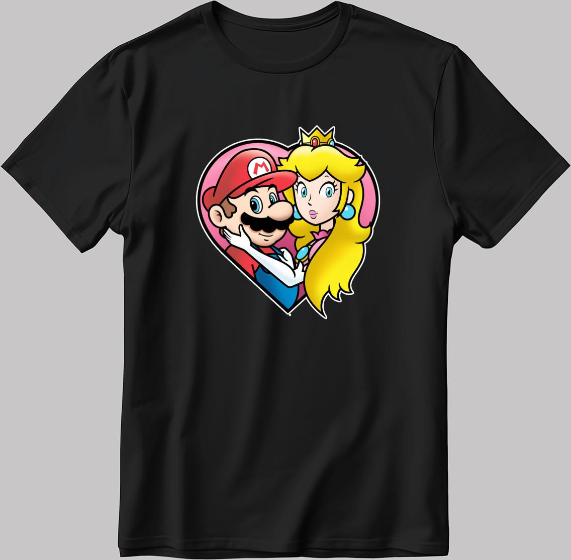 Super Mario Short Sleeve Men s Women s T Shirt N402 2XL