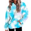 Women's Fashion Daily  Casual V-Neck Long Sleeve Printed Top