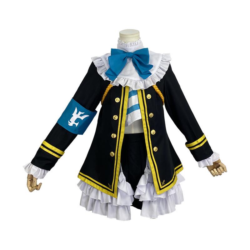 Pretty Derby Cosplay Suit With Blended Linen Fabric For Game Character Dressing