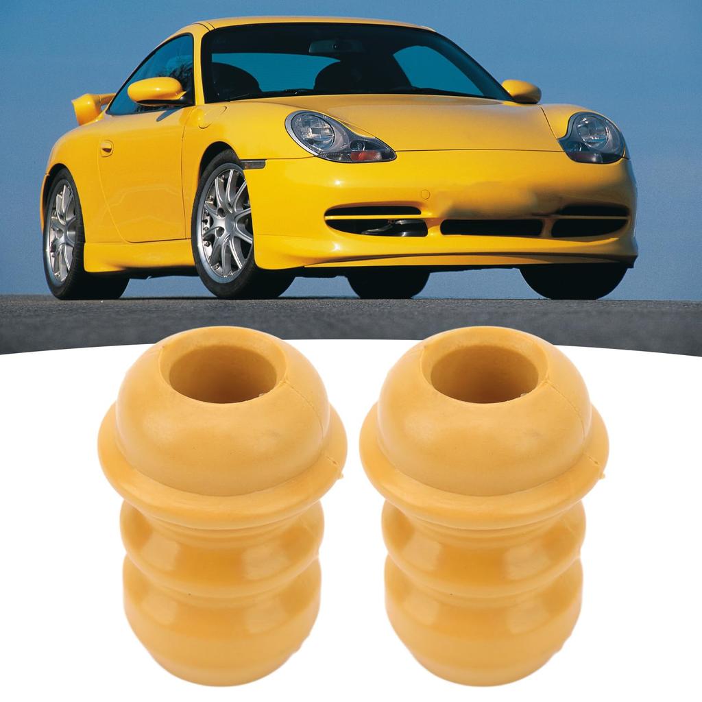 Atyhao Strut Bump Stop Durable Rubber Shock Mount Bump Stop Bushing Boxster 1997-2012 Pair Left or Right, Fits Porsche 99634330102
