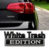 3D Car Badge Emblem, Waterproof Adhesive Decal For Auto Vehicle, Truck, Motorcycle, Golf Cart Body & Bumper Decor Accessories