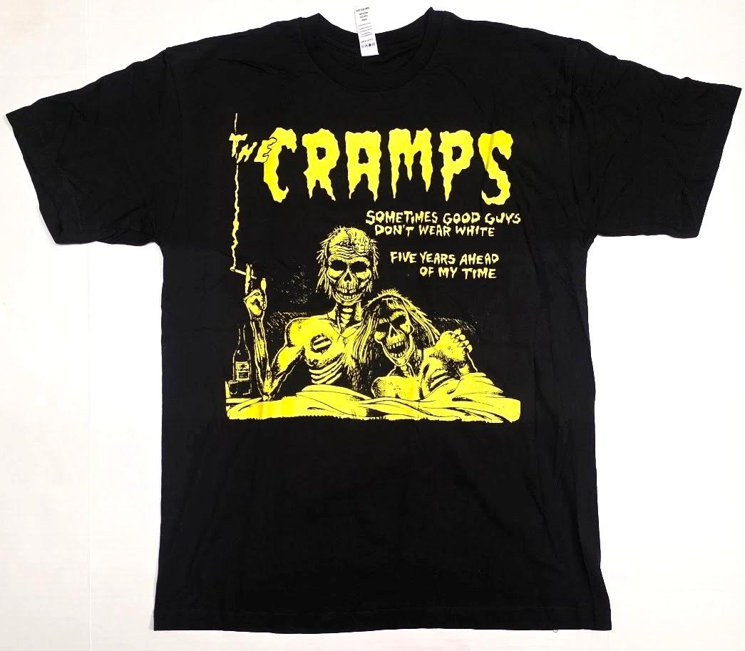 The CRAMPS T-shirt Punk Rock Men s Tee Black New XXL