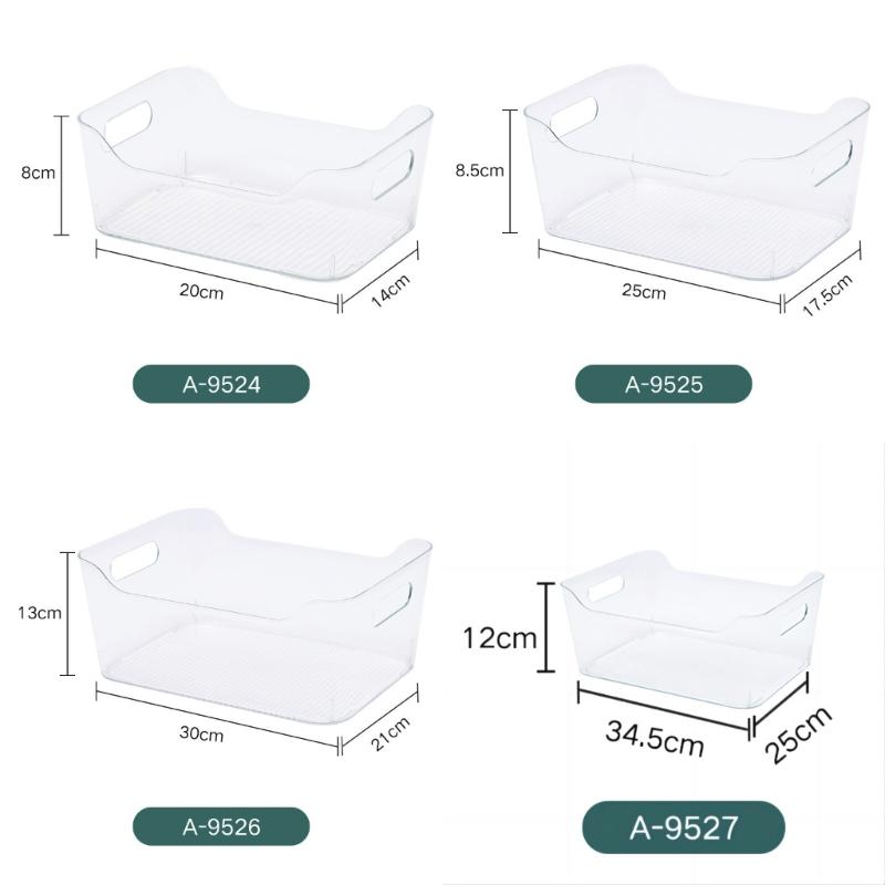 Luftdichte Küchenorganizer Kühlschrank-Aufbewahrungsbox Maximiert den Platz Lebensmittelecht Stabiler Kunststoffbehälter