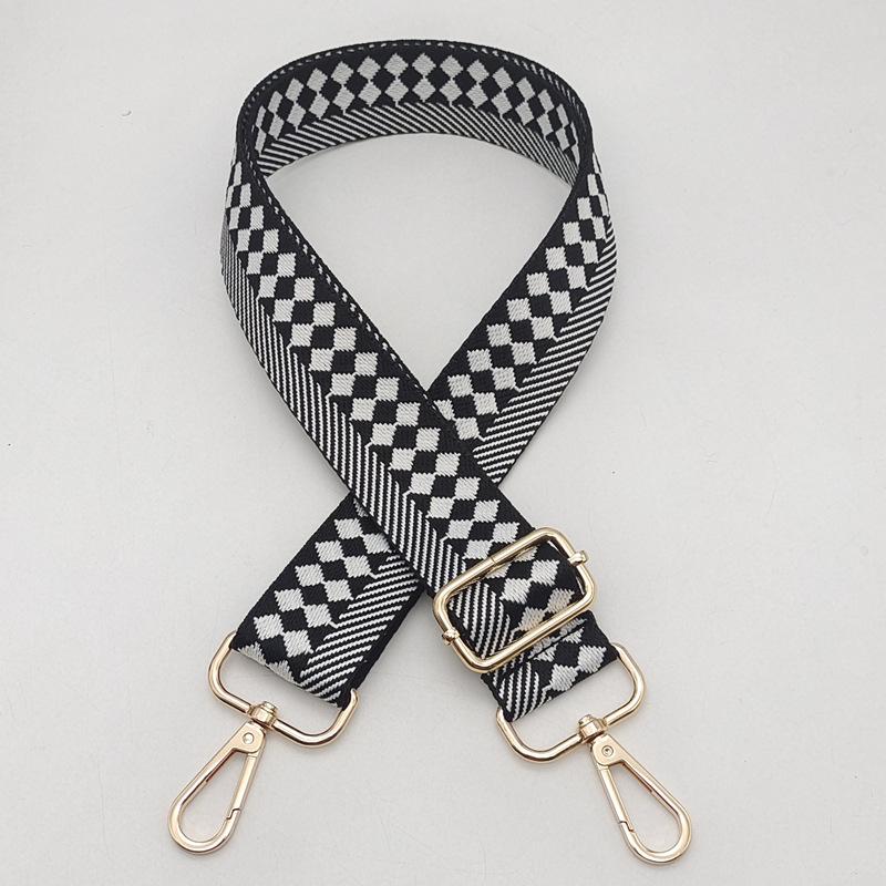 IGNICASE New Wide Shoulder Strap Crossbody Bag Commuter Fashion Personality Ethnic Style Retro Adjustable Burden Reduction Strap