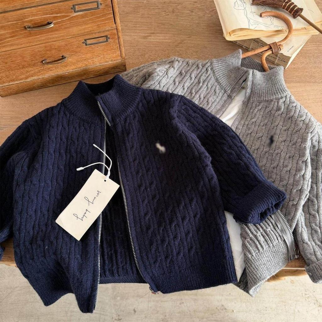 Jungen Strick-Cardigan Pullover für Kleinkinder Frühling Leichtes Bequemes Oberteil