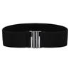 Damen Damen Elastischer Cinchgürtel Breites Stretch-Taillenband Schnalle