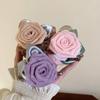 Sweet Versatile Mesh Flower Hair Clip For Woman Girls Elegant Temperament Rose Shark Clip Fashion Hair Accessories Gifts
