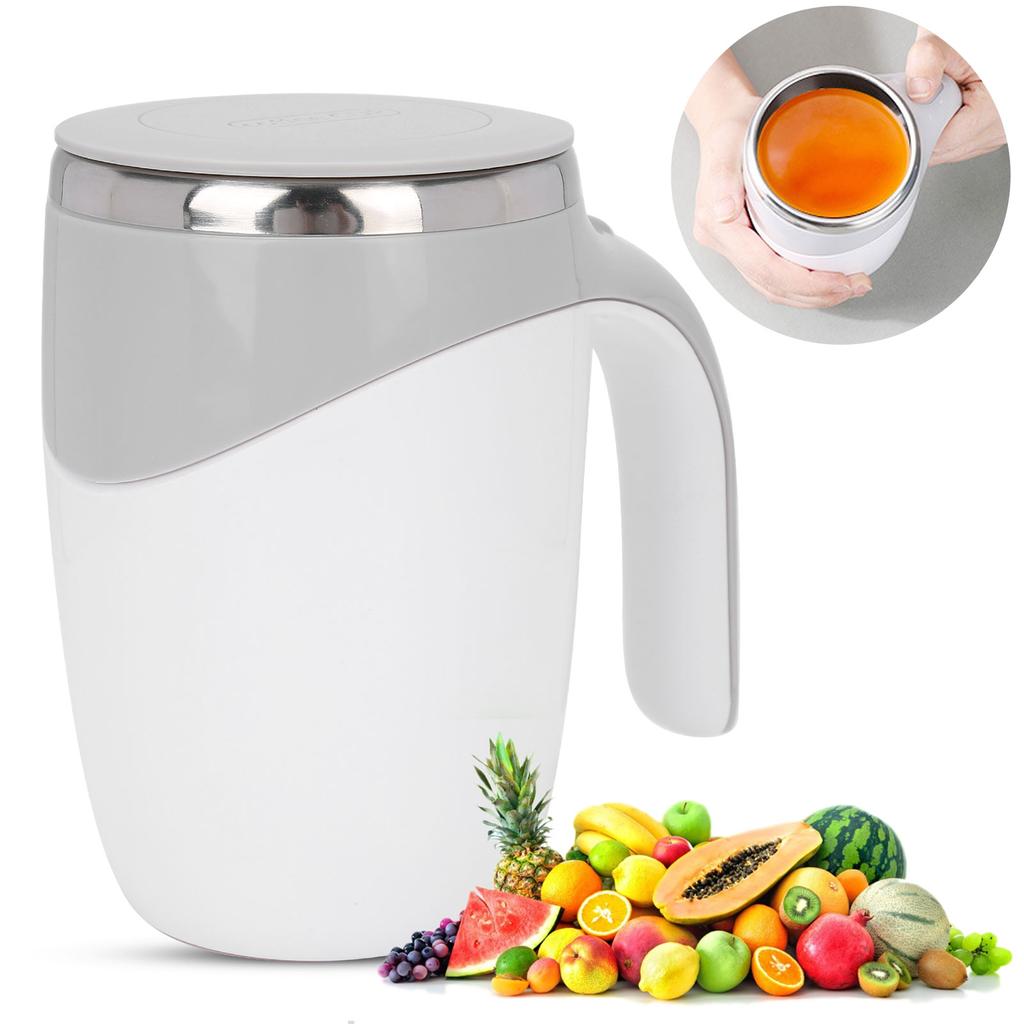 380ml Self Stirring Mug Magnetic Auto Self Mixing Cup for Coffee Tea Milk Gift