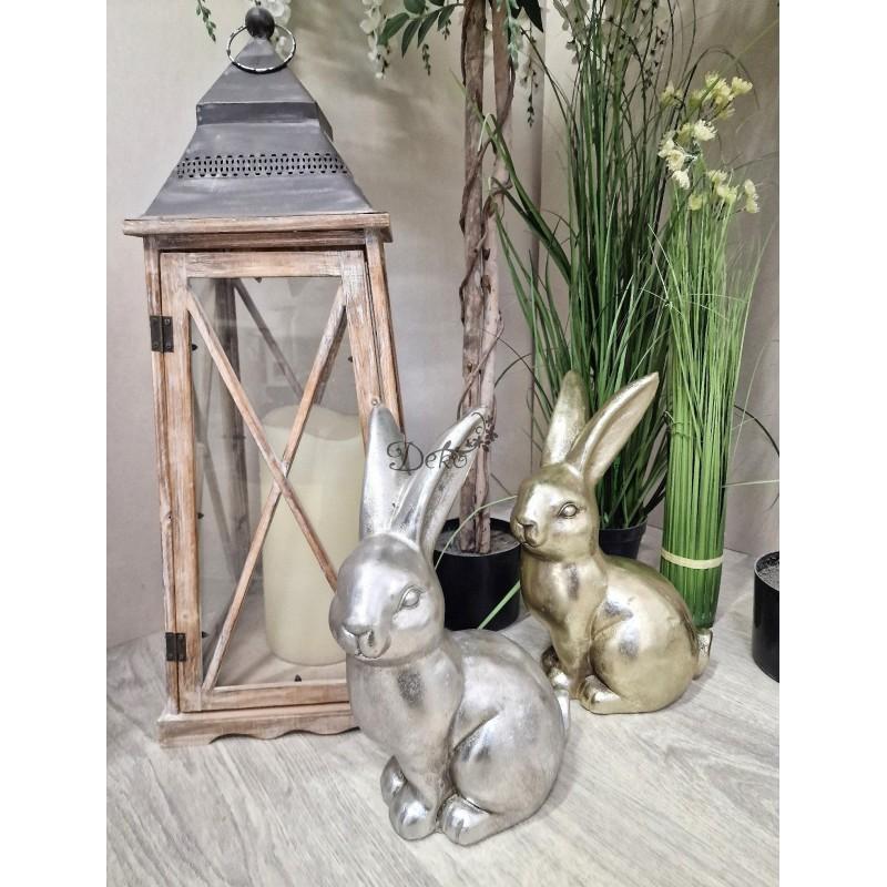 CERAMIC EASTER BUNNY GIANT FIGURINE