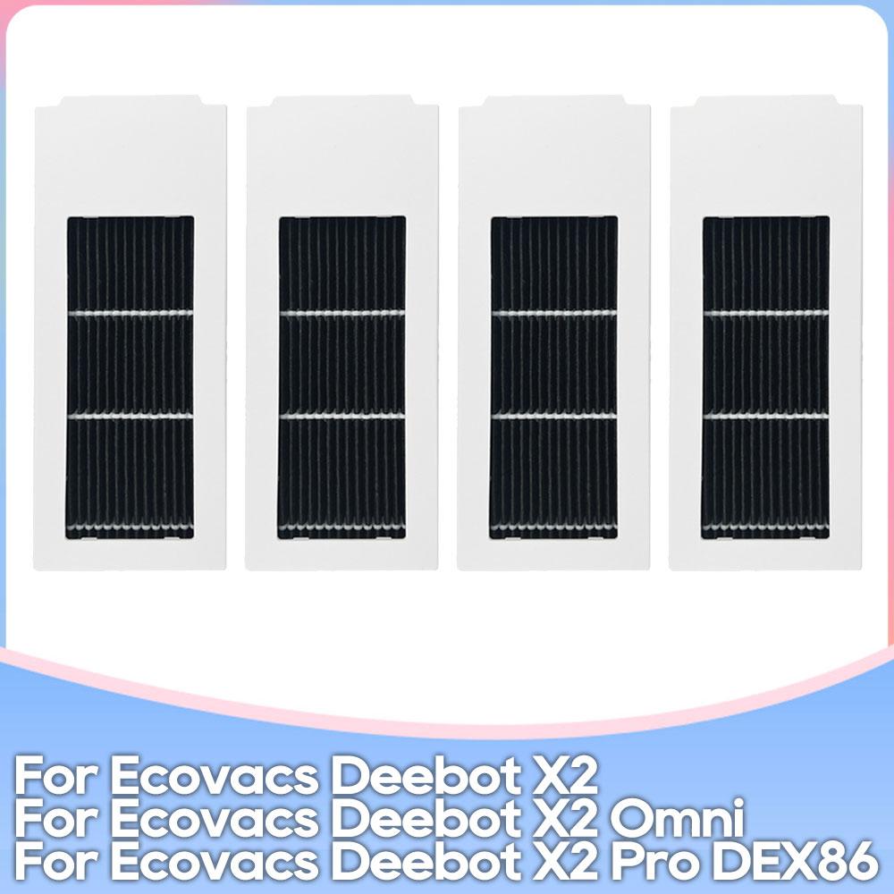Passend für Ecovacs DEBOT X2 Omni /  X2 Pro / X2 Pro Omni / X2 Combo DEX86 Teile Hauptbürste Seitenbürste Filter Mopptuch Staubbeutel