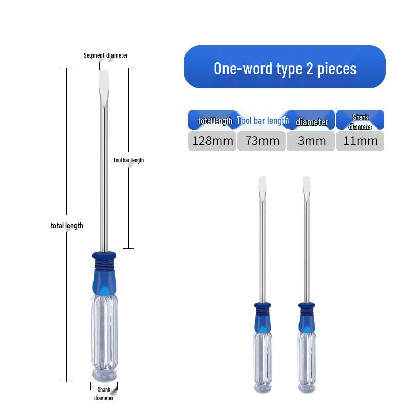 Fugang Multi-Functional 3MM Phillips Cross-Head Screwdriver: Portable & Ideal for Computer Repair.