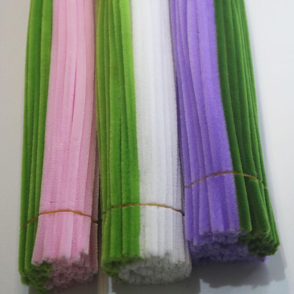 Handmade Bellflower Chenille Stem Bouquet - DIY Material Pack & Small Gift