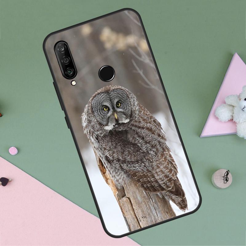 Camouflage Owl For Huawei P20 P40 Lite P60 P30 Pro Nova 5T 9 10 SE 12s 12i 11i Y90 Y70 Y60 Y61 Y72 Y91 Case