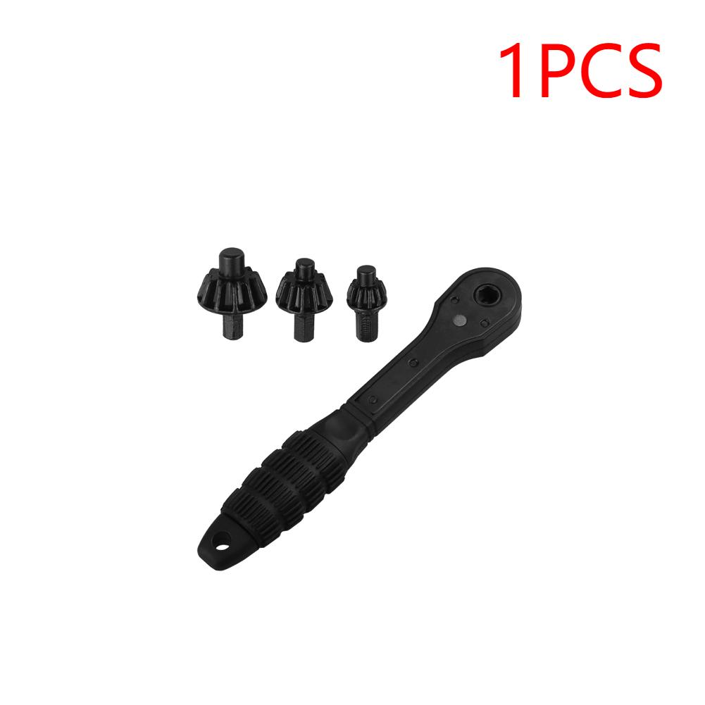 

2-in-1 Drill Chuck Ratchet Spann Chuck Key Replacement Tool Double Head Chuck Drill Key Wrench for Power Drill Machine Accessory