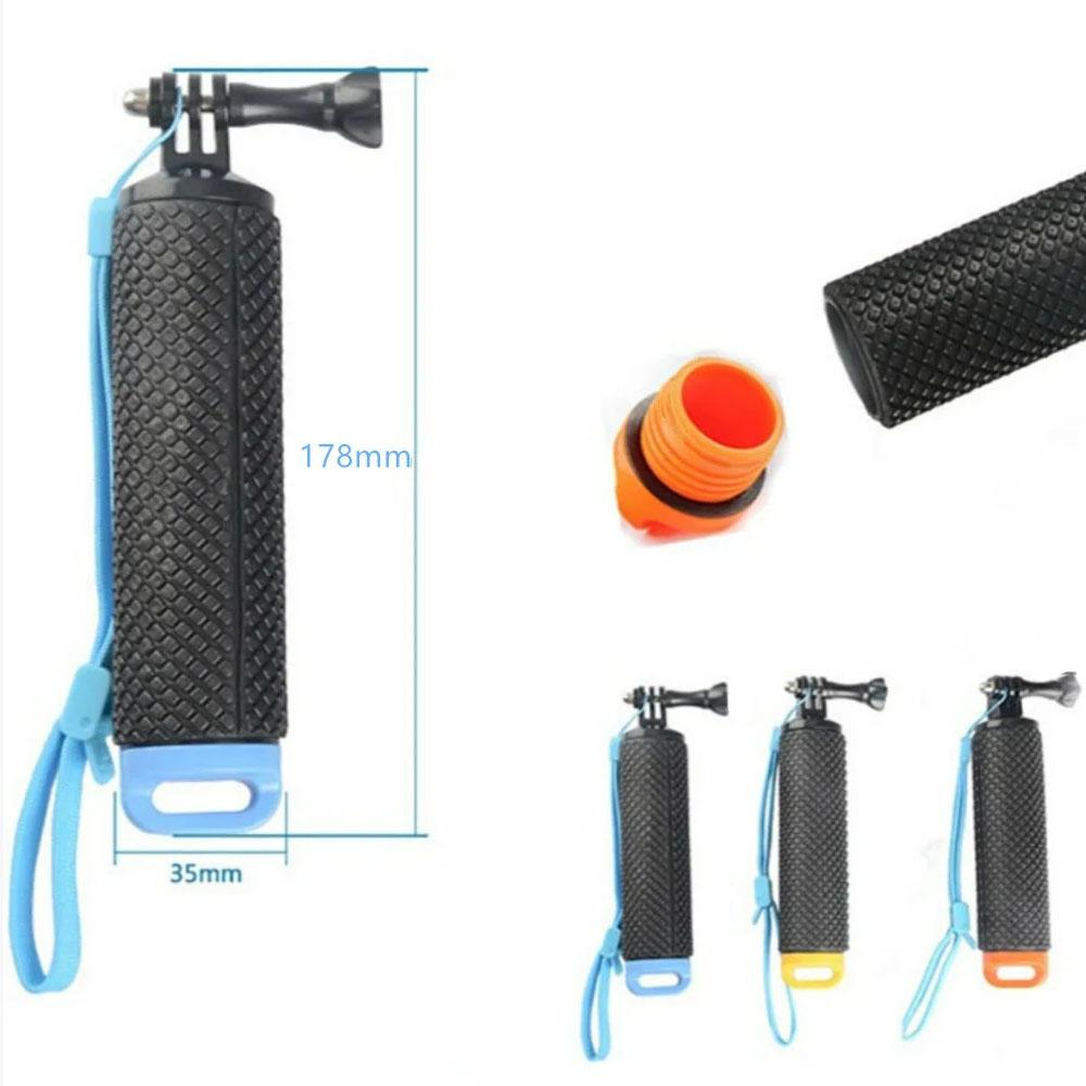 Schwimmfähiger Wasserdichter Handgriff Selfie-Stick Unterwasser-Ausrüstung für GoPro Hero 13 12 11 10 9 8 Insta360 DJI OSMO SJCAM Action-Kamera