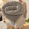 Thickened Double Layer Milk Velvet Lamb Velvet Blanket Office Nap Blanket Student Dormitory Shoulder Wrap Woolen Blanket