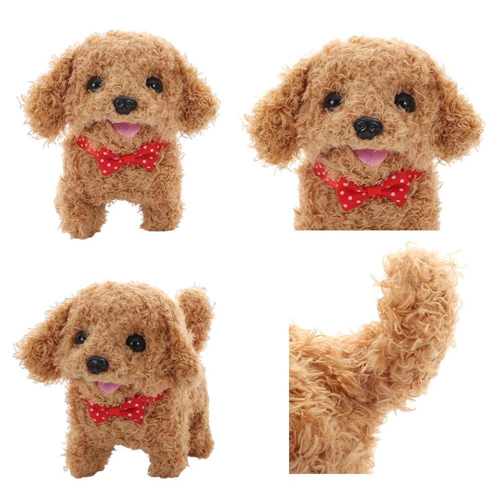 Walking My Realistic Robot Puppy Plush Walking Dog Toy Fashion Simulated Puppy  for Chilren