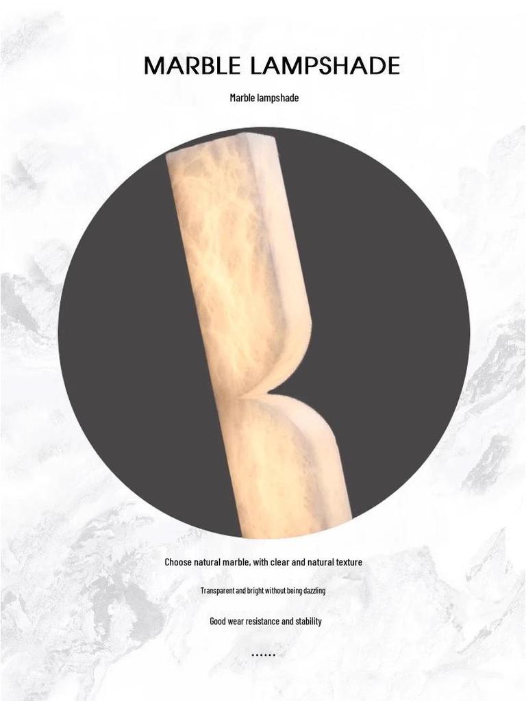 Nordic Modern Luxury Copper Wall Lamp for Bedroom or Living Room