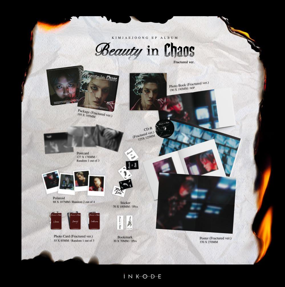 [Pre-order] KIM JAEJOONG - [Beauty in Chaos] Photobook Album (Online Benefit)